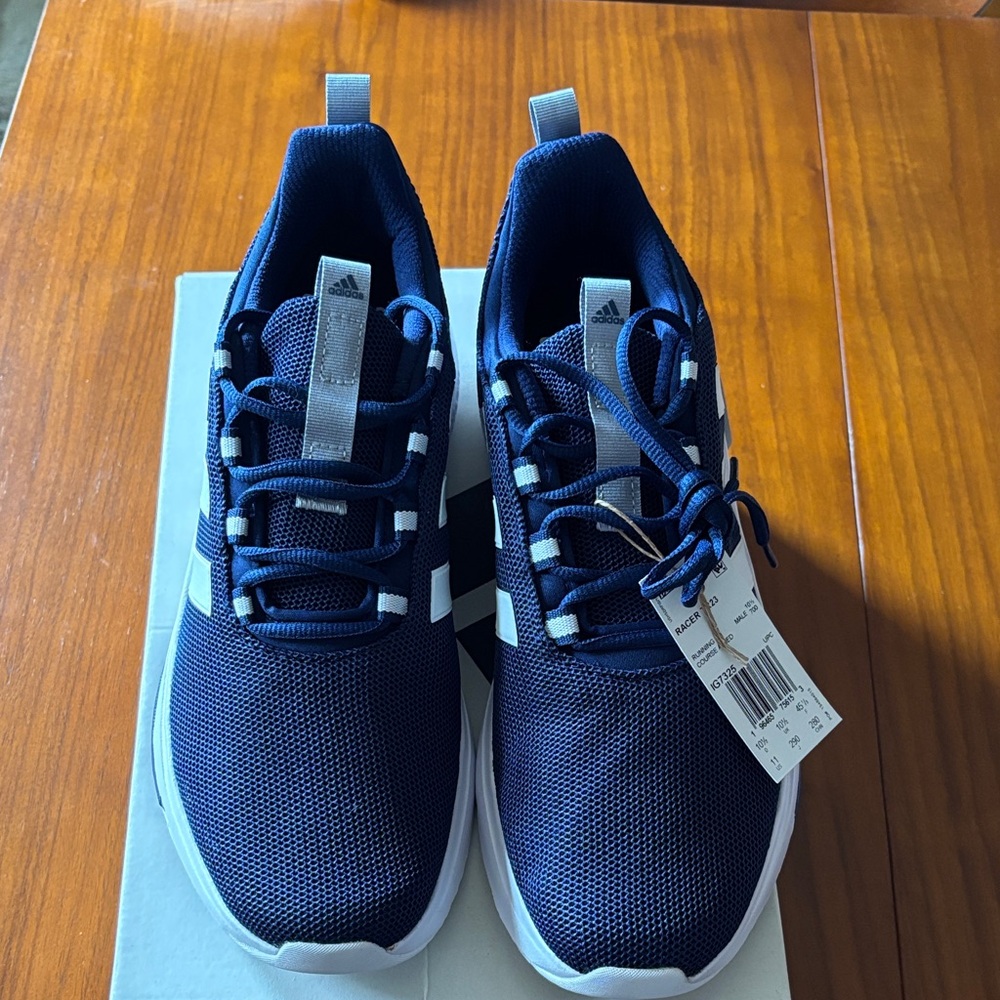 NEW Adidas Dark Blue Athletic Shoes RACER TR 23